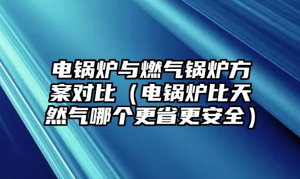 電鍋爐與燃氣鍋爐方案對比（電鍋爐比天然氣哪個更省更安全）