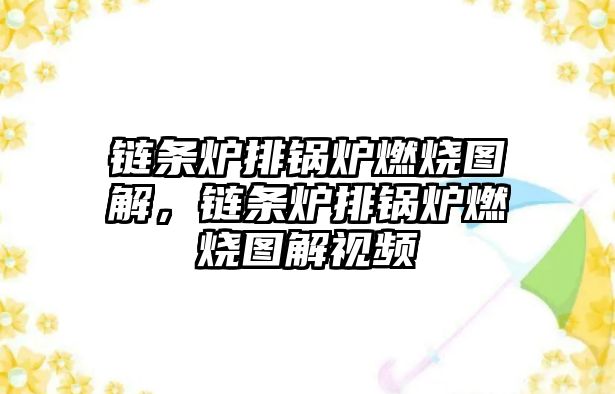 鏈條爐排鍋爐燃燒圖解，鏈條爐排鍋爐燃燒圖解視頻