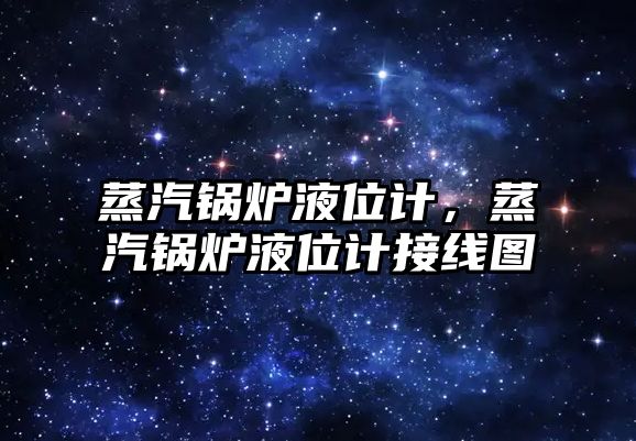 蒸汽鍋爐液位計，蒸汽鍋爐液位計接線圖