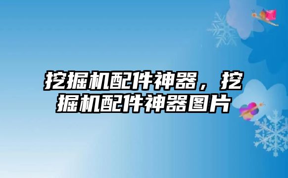 挖掘機配件神器，挖掘機配件神器圖片