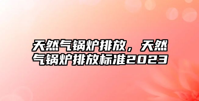 天然氣鍋爐排放，天然氣鍋爐排放標(biāo)準(zhǔn)2023