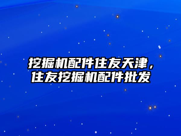 挖掘機配件住友天津，住友挖掘機配件批發