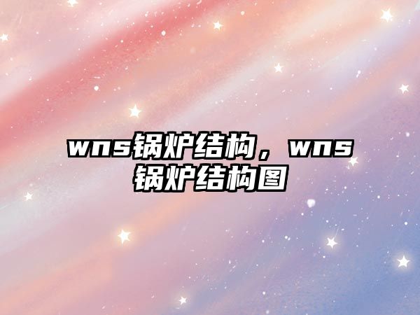 wns鍋爐結構，wns鍋爐結構圖