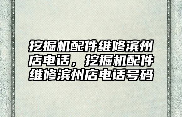 挖掘機配件維修濱州店電話，挖掘機配件維修濱州店電話號碼