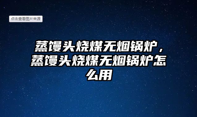 蒸饅頭燒煤無(wú)煙鍋爐，蒸饅頭燒煤無(wú)煙鍋爐怎么用