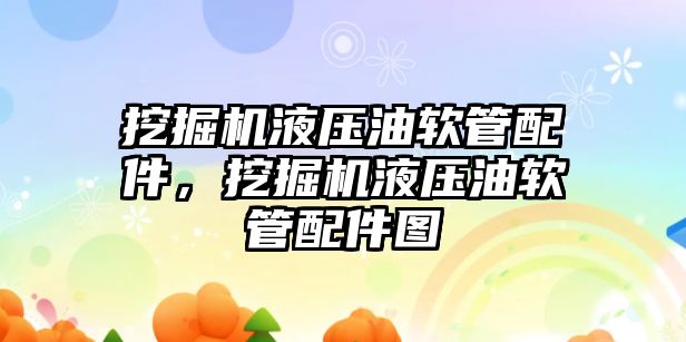 挖掘機液壓油軟管配件，挖掘機液壓油軟管配件圖