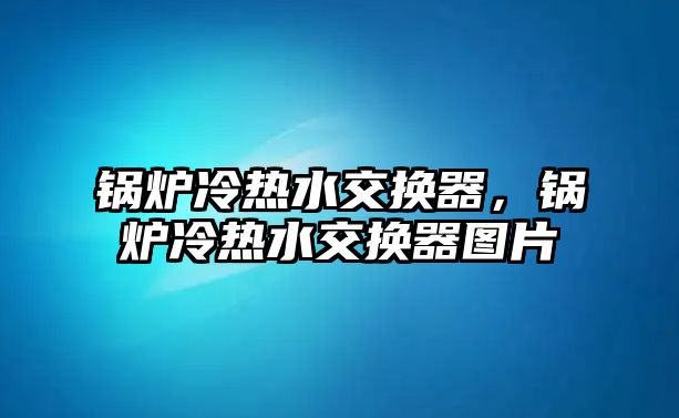 鍋爐冷熱水交換器，鍋爐冷熱水交換器圖片