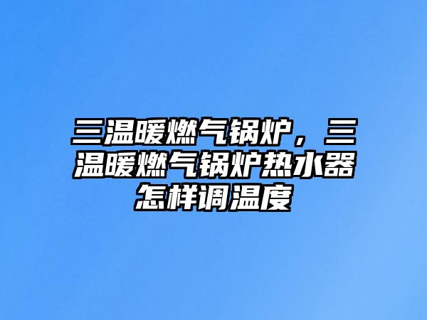 三溫暖燃?xì)忮仩t，三溫暖燃?xì)忮仩t熱水器怎樣調(diào)溫度