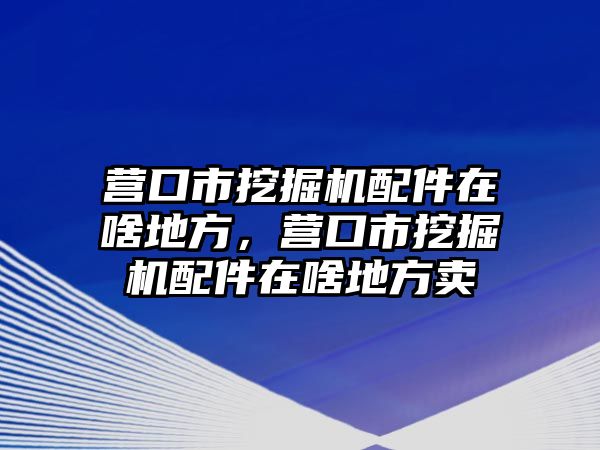 營口市挖掘機配件在啥地方，營口市挖掘機配件在啥地方賣