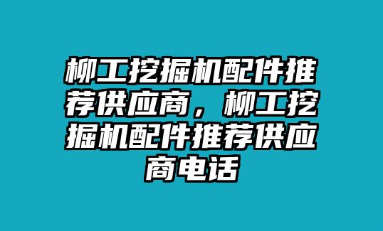 柳工挖掘機(jī)配件推薦供應(yīng)商，柳工挖掘機(jī)配件推薦供應(yīng)商電話