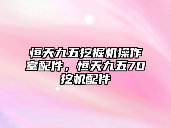 恒天九五挖掘機(jī)操作室配件，恒天九五70挖機(jī)配件