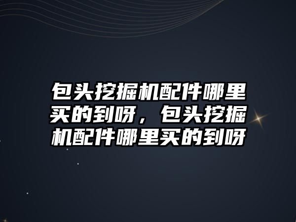 包頭挖掘機配件哪里買的到呀，包頭挖掘機配件哪里買的到呀