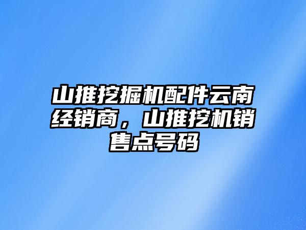 山推挖掘機配件云南經(jīng)銷商，山推挖機銷售點號碼