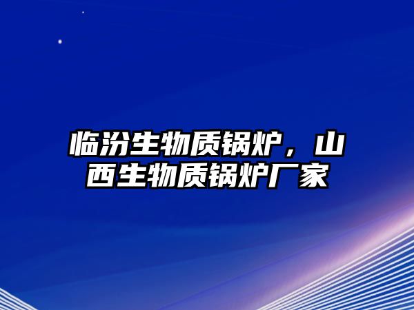 臨汾生物質鍋爐，山西生物質鍋爐廠家