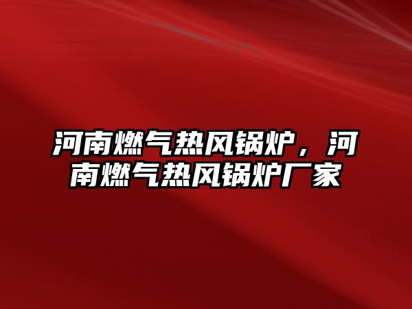 河南燃氣熱風鍋爐，河南燃氣熱風鍋爐廠家