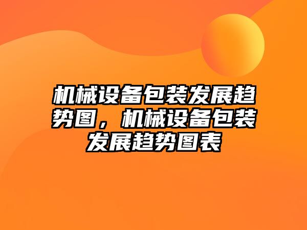 機械設備包裝發展趨勢圖，機械設備包裝發展趨勢圖表